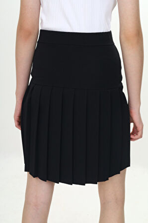 Toontoy Kız Çocuk Yarı Piliseli Okul Etek