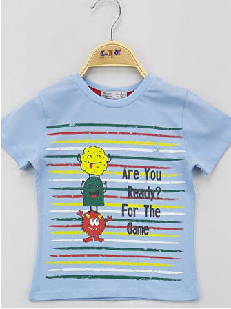 Toontoy Erkek Çocuk Are You Ready Bsk Tişört