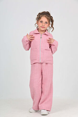 Toontoy Kız Çocuk Şanel Eşofman Takım