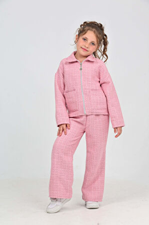 Toontoy Kız Çocuk Şanel Eşofman Takım