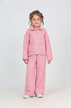 Toontoy Kız Çocuk Şanel Eşofman Takım