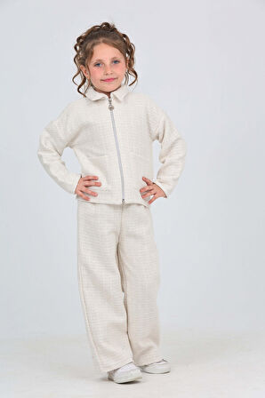 Toontoy Kız Çocuk Şanel Eşofman Takım