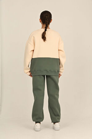 Toontoy Kız Çocuk Los Angeles Baskılı Eşofman Takım