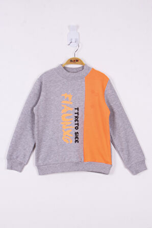 Toontoy Erkek Çocuk Garnili Sweatshirt