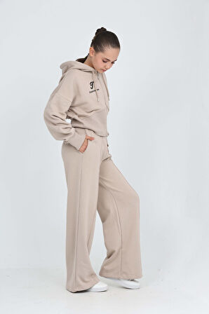 Toontoy Kız Çocuk Hırkalı Eşofman Takım