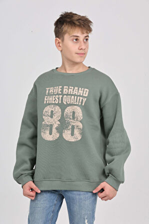 Toontoy Erkek Çocuk 88 Baskılı Sweatshirt