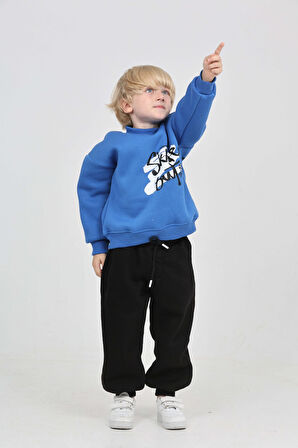 Toontoy Erkek Çocuk Skate Arka Baskılı Eşofman Takım