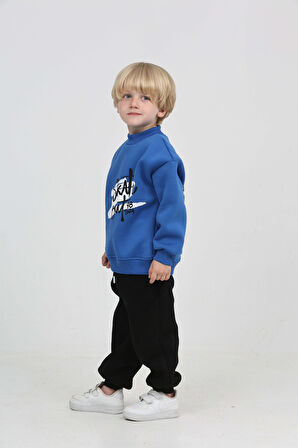 Toontoy Erkek Çocuk Skate Arka Baskılı Eşofman Takım