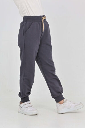 Toontoy Kız Çocuk Taç Nakışlı Eşofman Alt