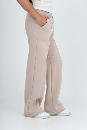 Toontoy Kız Çocuk Nervür Detaylı Eşofman Alt