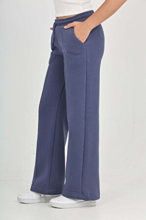 Toontoy Kız Çocuk Nervür Detaylı Eşofman Alt