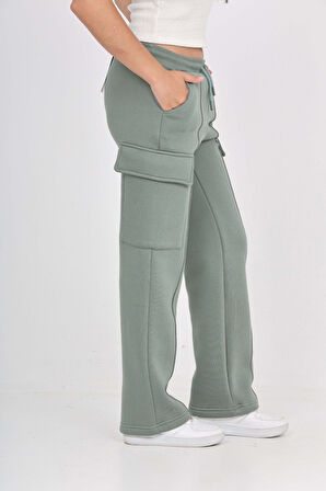 Toontoy Kız Çocuk Kargo Cep Detaylı Eşofman Alt