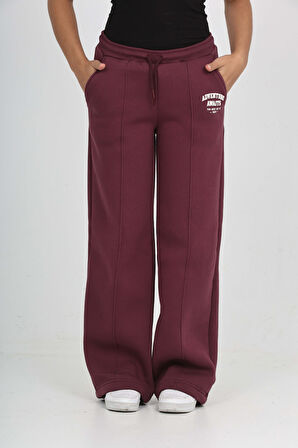 Toontoy Kız Çocuk Bol Paça Baskılı Eşofman Alt