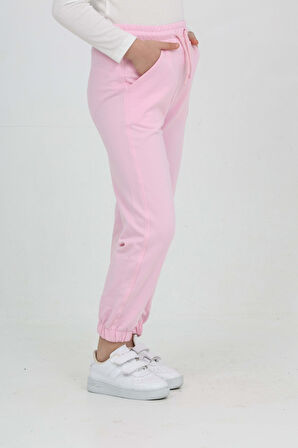 Toontoy Kız Çocuk Tonaton Nakışlı Eşofman Alt