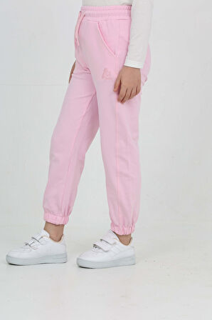 Toontoy Kız Çocuk Tonaton Nakışlı Eşofman Alt