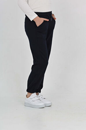 Toontoy Kız Çocuk Tonaton Nakışlı Eşofman Alt