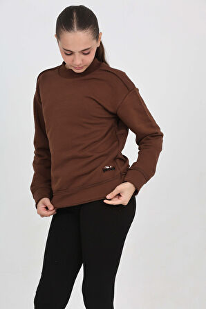 Toontoy Kız Çocuk Happen Nakışlı Sweatshırt