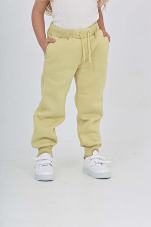 Toontoy Kız Çocuk Kabaran Yıldız Baskılı Eşofman Alt