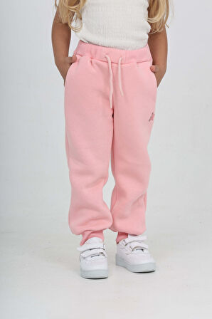 Toontoy Kız Çocuk Kabaran Yıldız Baskılı Eşofman Alt