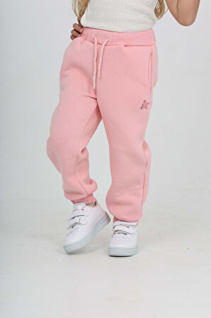 Toontoy Kız Çocuk Kabaran Yıldız Baskılı Eşofman Alt