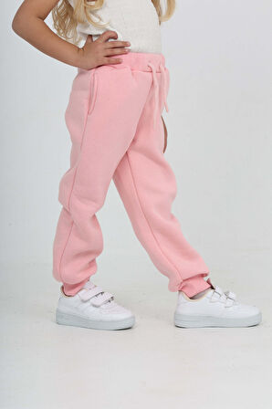 Toontoy Kız Çocuk Kabaran Yıldız Baskılı Eşofman Alt