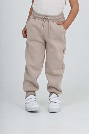 Toontoy Kız Çocuk T Logo Nakışlı Eşofman Alt