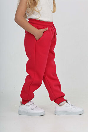 Toontoy Kız Çocuk T Logo Nakışlı Eşofman Alt