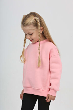 Toontoy Kız Çocuk Eva Fiyonk Nakışlı Sweatshırt