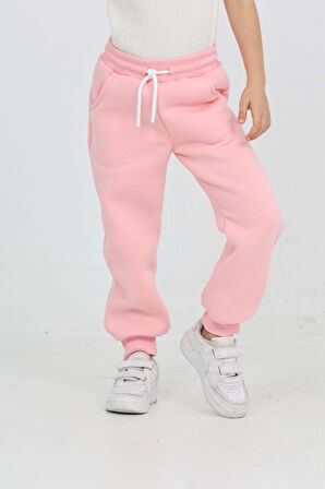 Toontoy Kız Çocuk Fiyonk Nakışlı Eşofman Alt