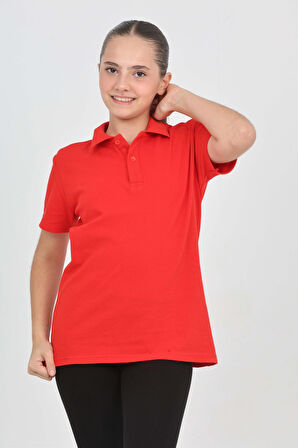Toontoy Unisex Çocuk Polo Yaka Tişört
