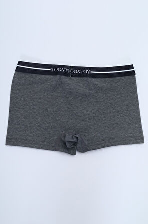 Toontoy Erkek Çocuk Yazı Baskılı 4lü Paket Boxer 