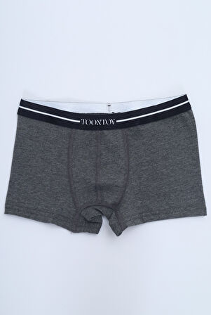 Toontoy Erkek Çocuk Yazı Baskılı 4lü Paket Boxer 