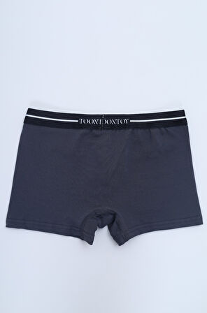 Toontoy Erkek Çocuk Yazı Baskılı 4lü Paket Boxer 