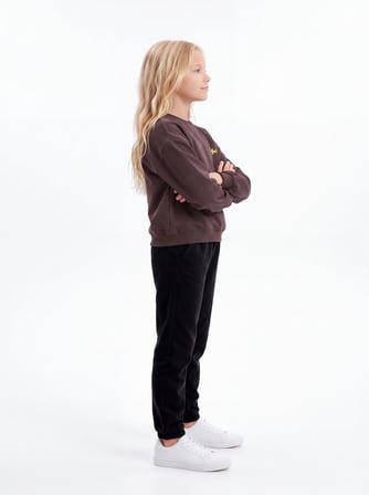 Toontoy Kız Çocuk Göğüsü Perfect Armalı Sweatshirt