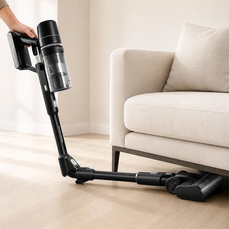 Homend Dustrider 1273H Katlanabilir Borulu Dikey Süpürge Siyah-Silver