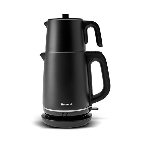 Homend Royaltea 1727H 2000 W Çay Makinesi Mat Siyah 