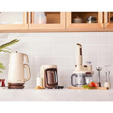 Homend Vintage Functional 2834H Mutfak Robotu Bej