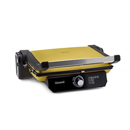 Homend 1378H Açık Gri 1800 W Döküm Tost Makinesi