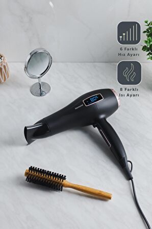 Hairforce 4405h Dokunmatik Ekranlı Iyonik Saç Kurutma Makinesi