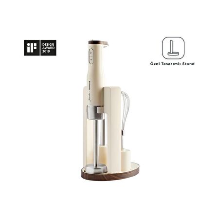 Jumbo x Homend Artfood 1925H El Blender Set Krem