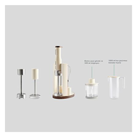 Jumbo x Homend Artfood 1925H El Blender Set Krem