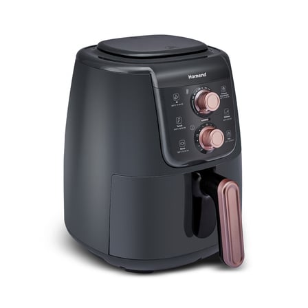 Homend Airfryday 2508H 4 Litre Yağsız Sıcak Hava Fritözü Tek Hazne Isı Ayarı Özellikli