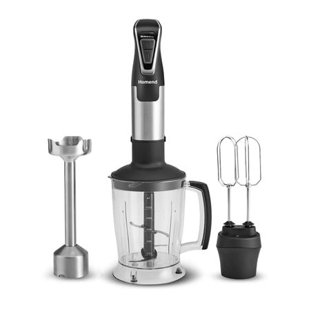 Homend Handmaid 1966h Inox, XLarge Hazneli, Çift Bıçaklı Blender Set