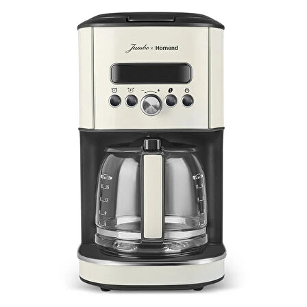 Jumbo X Homend Vintage Coffeebreak 5026H Krem Filtre Kahve Makinesi
