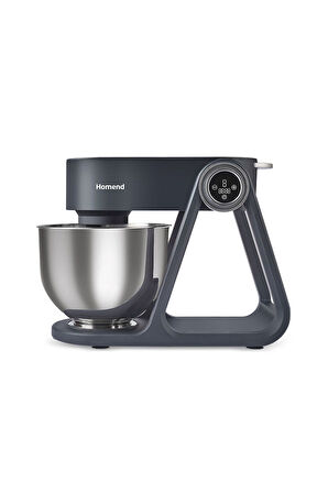 Homend Profashion 3023H Digital Ekran 5 Lt Döküm Stand Mikser Antrasit 1500W