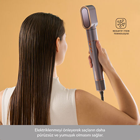 Homend Harmony 4606H Saç Kurutma ve Şekillendirme Seti Mor