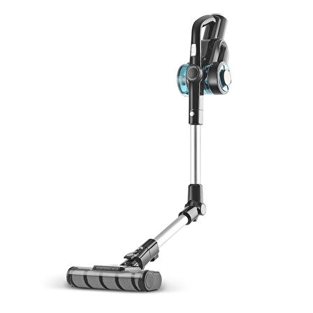 Homend Dustrider 1264H Şarjlı Başlıklı Dikey Süpürge Siyah