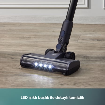 Homend Dustrider 1271H 160W Şarjlı Dikey Süpürge 12 kPa Emiş Gücü