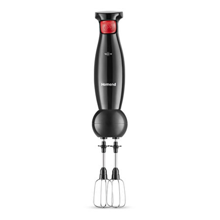 Homend Handmaid 1967H Blender Set Siyah Kırmızı
