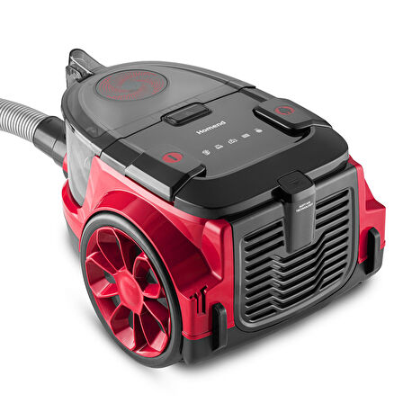 Homend Dustider 1255H Yatay Süpürge Kırmızı Siyah